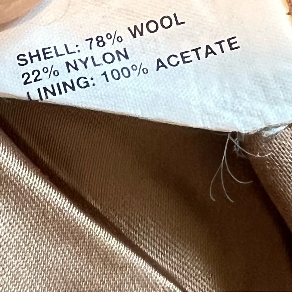 GAP Wool Blend Toggle/Zip Pea Coat—SZ. Medium - Picture 11 of 17